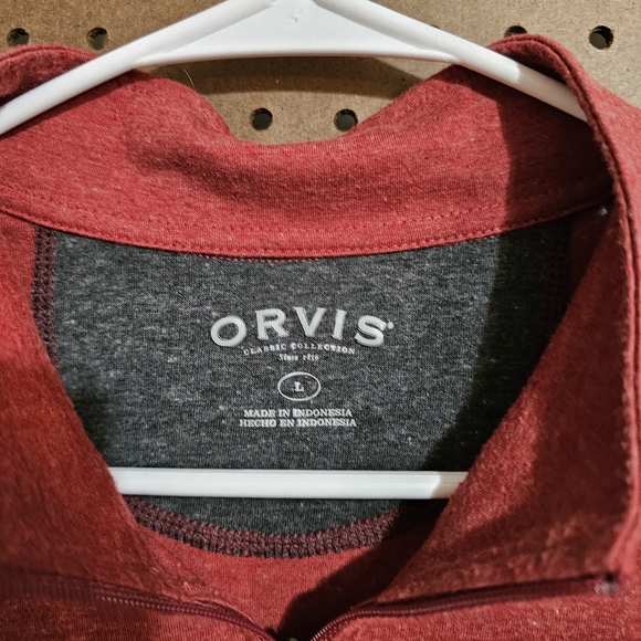 Orvis Mens 1/4 Zip PulloverOrvis Mens 1/4 Zip Pullover - Picture 4 of 10